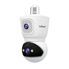  Camera bóng đèn SriHome SH067 E27 4MP HD – Giám sát trong nhà thông minh 