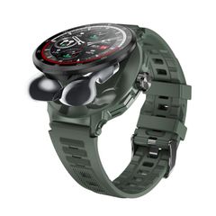  D11 1.46 inch Xanh lá – Đồng hồ thông minh 2 trong 1, hỗ trợ gọi Bluetooth & theo dõi sức khỏe 