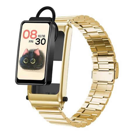 K80 Steel Band (Gold) – Đồng hồ thông minh thời trang, Bluetooth ổn định, pin bền