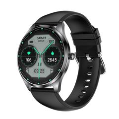  Đồng hồ thông minh  H77 Màu Đen - Sức khỏe và thể hình, màn hình AMOLED 1,43 inch chống nước IP67 hỗ trợ cuộc gọi BT 