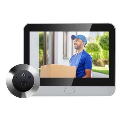 ESCAM C88 – 4.3 inch 1080P PIR Digital Door Viewer WiFi Video Doorbell