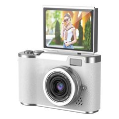  Máy ảnh trẻ em LK007 Trắng – CCD HD, màn hình 2,4 inch, quay video 1080P 