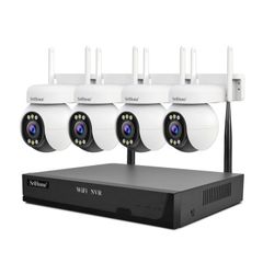  Bộ hệ thống camera an ninh không dây 8CH 4MP SriHome NVS001-IPC051 (Phích cắm AU) 