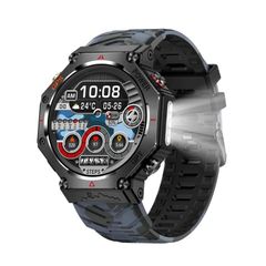  KC91 Xám – Đồng hồ GPS ngoài trời 1,39 inch, 107 chế độ thể thao 