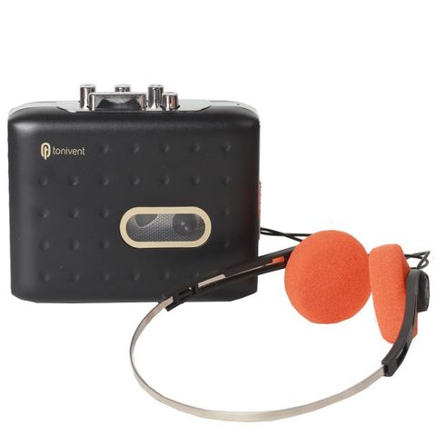 Tonivent TON771 Đen – Máy ghi âm di động & Bộ chuyển đổi băng cassette sang MP3