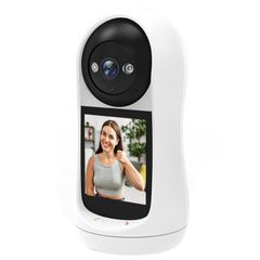  Camera gọi video hai chiều V5 3MP Full Color Home HD, hỗ trợ gọi một lần, phích cắm EU (màu trắng) 