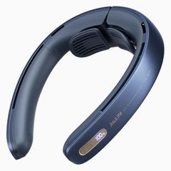  Quạt cầm tay đeo cổ JisuLife FA45 Dual Turbo Pro1 Xanh – Làm mát tức thì, pin lâu 