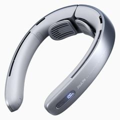  Quạt cầm tay đeo cổ JisuLife FA45 Dual Turbo Pro1 Xám – Làm mát tức thì, pin lâu 