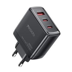  Yesido YC144C – Sạc nhanh ba cổng 65W, an toàn và hiệu quả 