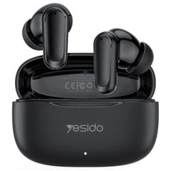  Tai nghe nhét tai Bluetooth Yesido TWS38 TWS Black – Âm thanh rõ ràng, kết nối ổn định, thiết kế nhỏ gọn 