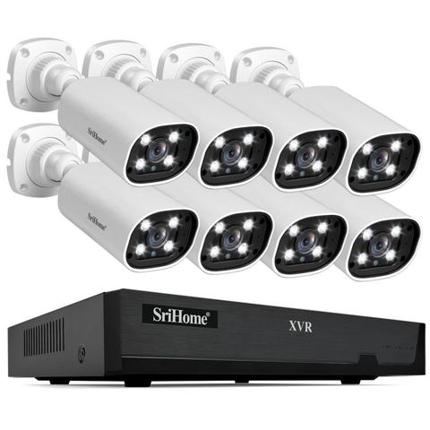 Bộ đầu ghi hình NVR XVR 8 kênh 2MP SriHome NVS008-AHD006
