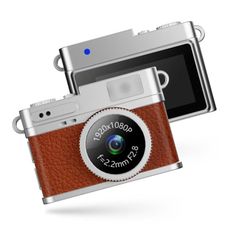  Máy ảnh kỹ thuật số mini HD S150 Nâu Đậm – Ghi lại thế giới theo cách trẻ thơ 