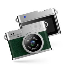 Máy ảnh kỹ thuật số mini HD S150 Màu xanh lá cây đậm – Ghi lại thế giới theo cách trẻ thơ 