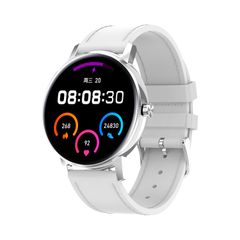  Đồng hồ thông minh WB05 White Leather - AMOLED 1.2 inch dây da, pin 30 ngày 