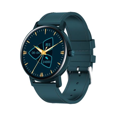 Đồng hồ thông minh WB05 Blue Leather - AMOLED 1.2 inch dây da, pin 30 ngày