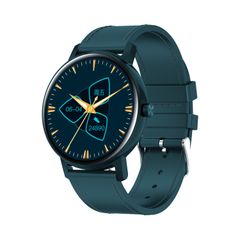  Đồng hồ thông minh WB05 Blue Leather - AMOLED 1.2 inch dây da, pin 30 ngày 
