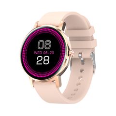  Đồng hồ thông minh S17 Màu Hồng - 1.3 inch IPS HD chống nước IP67 