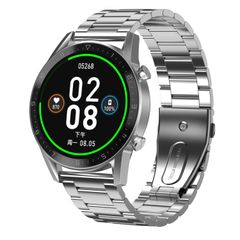  DT92 Smart Watch Steel Trap Silver – Màn hình 1.3 inch IPS, IP68, Theo dõi sức khỏe 