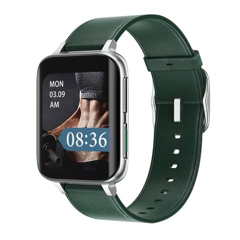 DT93 Smart Watch Leather Trap Green – Màn hình 1.78 inch, IP67, Theo dõi sức khỏe