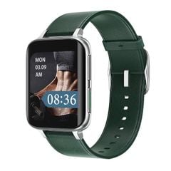  DT93 Smart Watch Leather Trap Green – Màn hình 1.78 inch, IP67, Theo dõi sức khỏe 