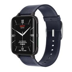  DT93 Smart Watch Leather Trap Blue – Màn hình 1.78 inch, IP67, Theo dõi sức khỏe 