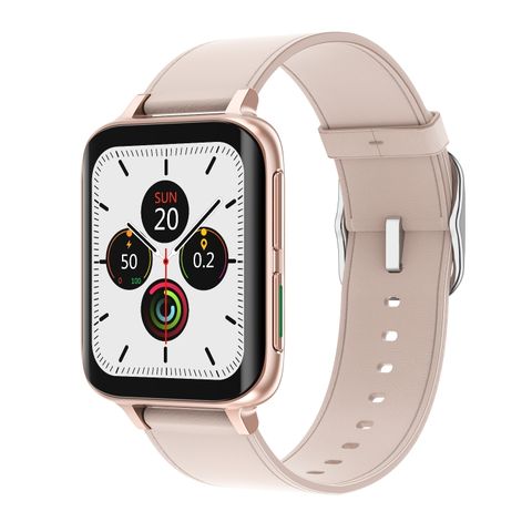 DT93 Smart Watch Leather Trap Pink – Màn hình 1.78 inch, IP67, Theo dõi sức khỏe