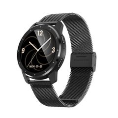  Đồng hồ thông minh MX11 1,28 inch Black Steel – Theo dõi sức khỏe, thể thao & IP68 