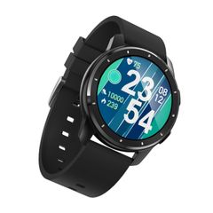  Đồng hồ thông minh MX11 1,28 inch Black Silicone  – IP68, Nhịp tim & Giấc ngủ 