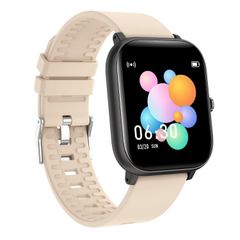  Đồng hồ thông minh P18 1,4 inch Màu Be  – IP67, Nhịp tim & Theo dõi giấc ngủ 