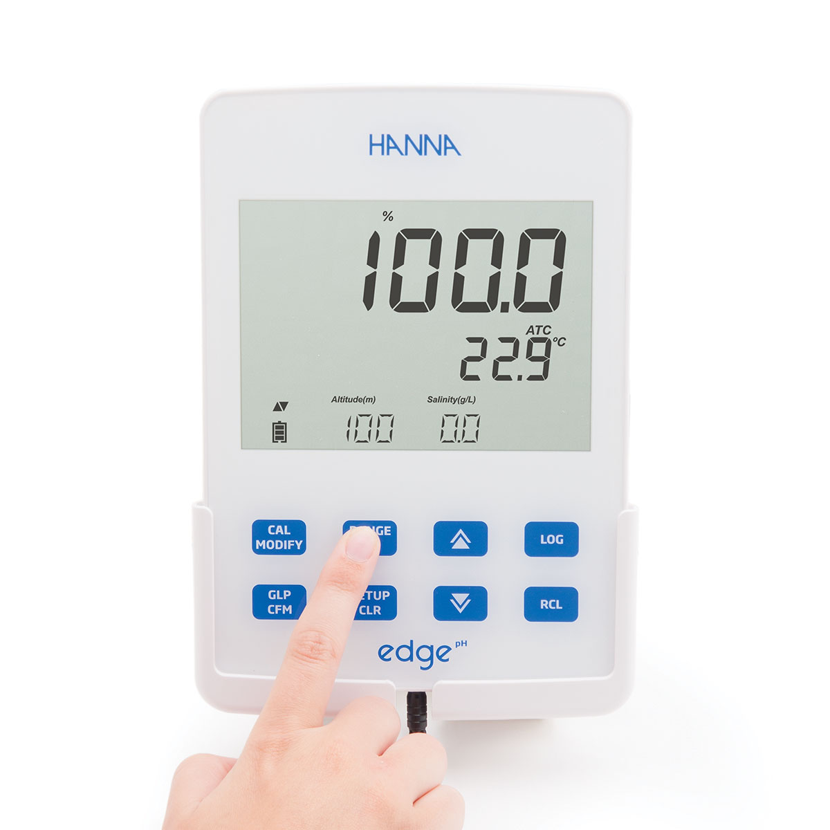 Ảnh minh họa edge® đơn chỉ tiêu – Máy Đo Oxy Hoà Tan/Nhiệt Độ HI2004-02 1