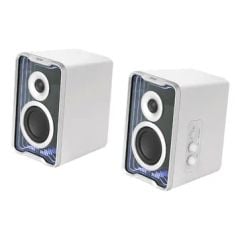  Edifier QR30 White – Loa máy tính 2.0 30W RGB, Bluetooth 5.4, thiết kế desktop 