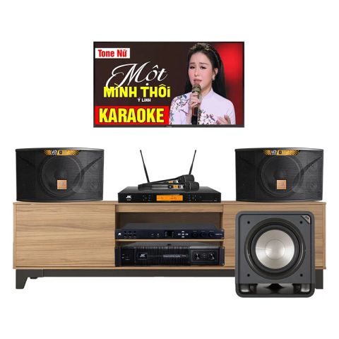 Dàn karaoke JBL GD121 (JBL Ki110 Gold Edition)