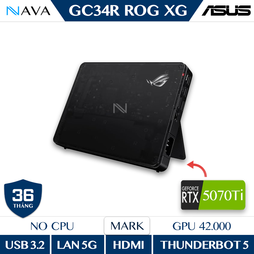eGPU ASUS GC34R-030 - RTX5070Ti - 12GB