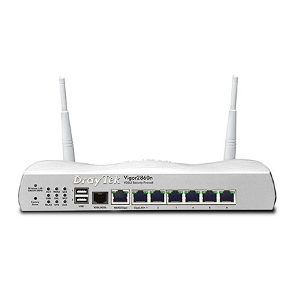 Ảnh minh họa Dray Tek Vigo 2860 VDSL/ADSL + FTTH Router Firewall và Router Load Balancing 1