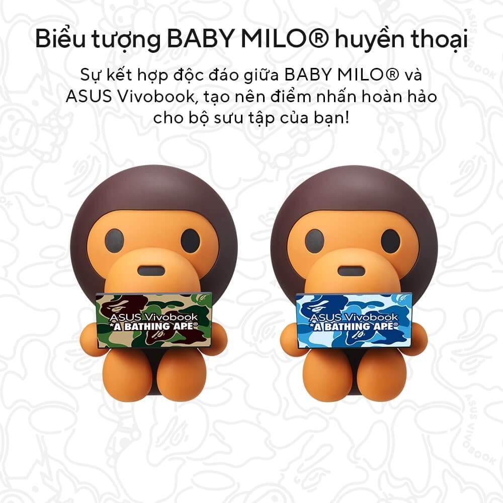 Ảnh minh họa Laptop ASUS Vivobook S 15 OLED BAPE Edition S5504VA-MA291W (Intel Core i5-13500H | 16GB | 512GB | Intel Iris Xe | 15.6 inch WQHD+ | Win 11 | Đen) 1