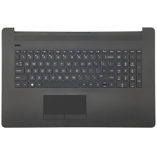 Ảnh minh họa Thay Vỏ Laptop HP 17-by 17-CA 17T-by 17Z-CA Laptop 73H1 PTP Touchpad Assembly L92780-001 Jet Black Replacement US Keyboard Palmrest Upper Case Top Cover for Zin 1