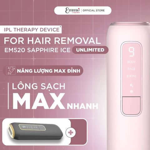 Máy triệt lông lạnh Emmié IPL Therapy Device For Hair Removal EM520