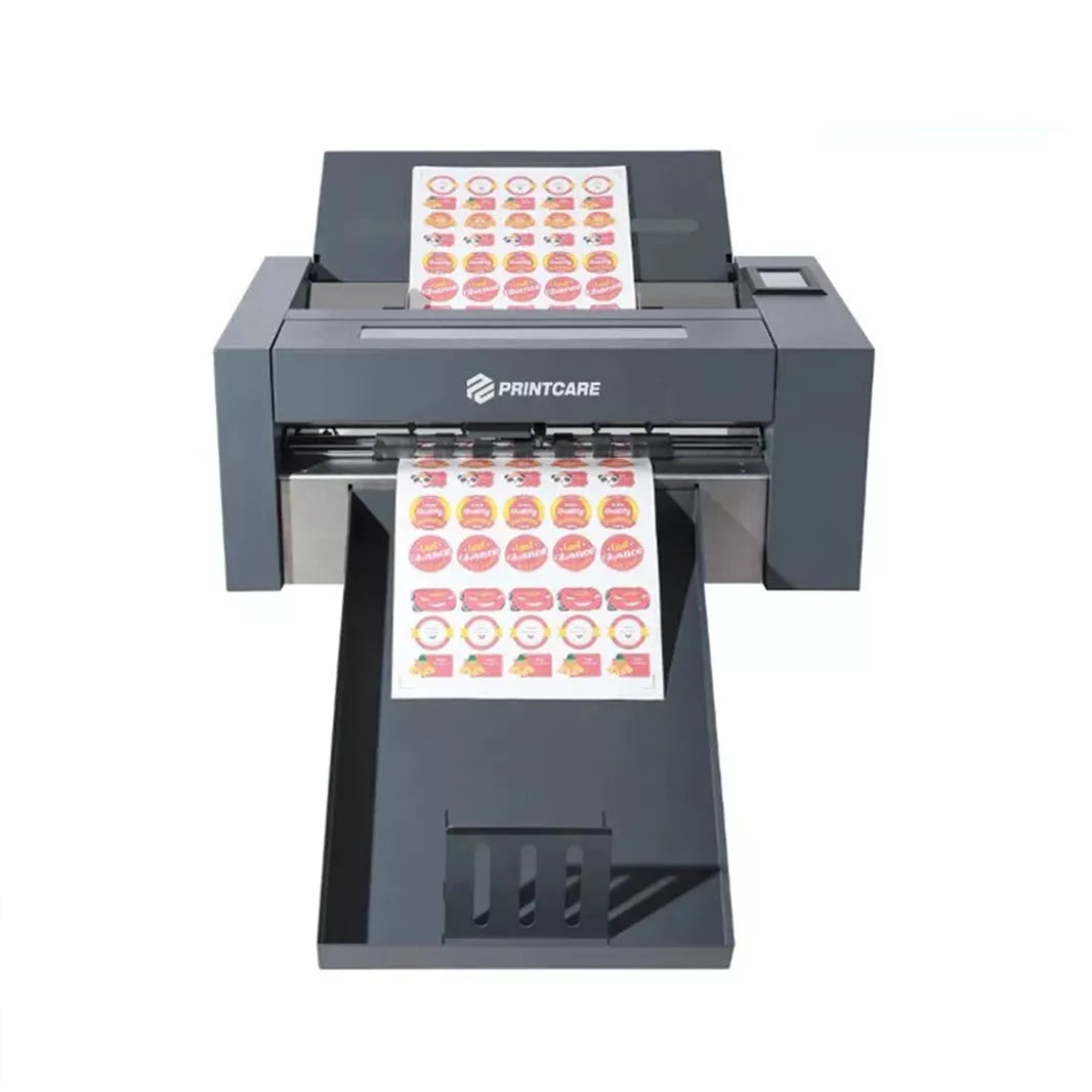 Print Care A3 Máy cắt biên dạng và tạo nếp CCD tự động – Bế kỹ thuật số hai đầu, nạp giấy tự động