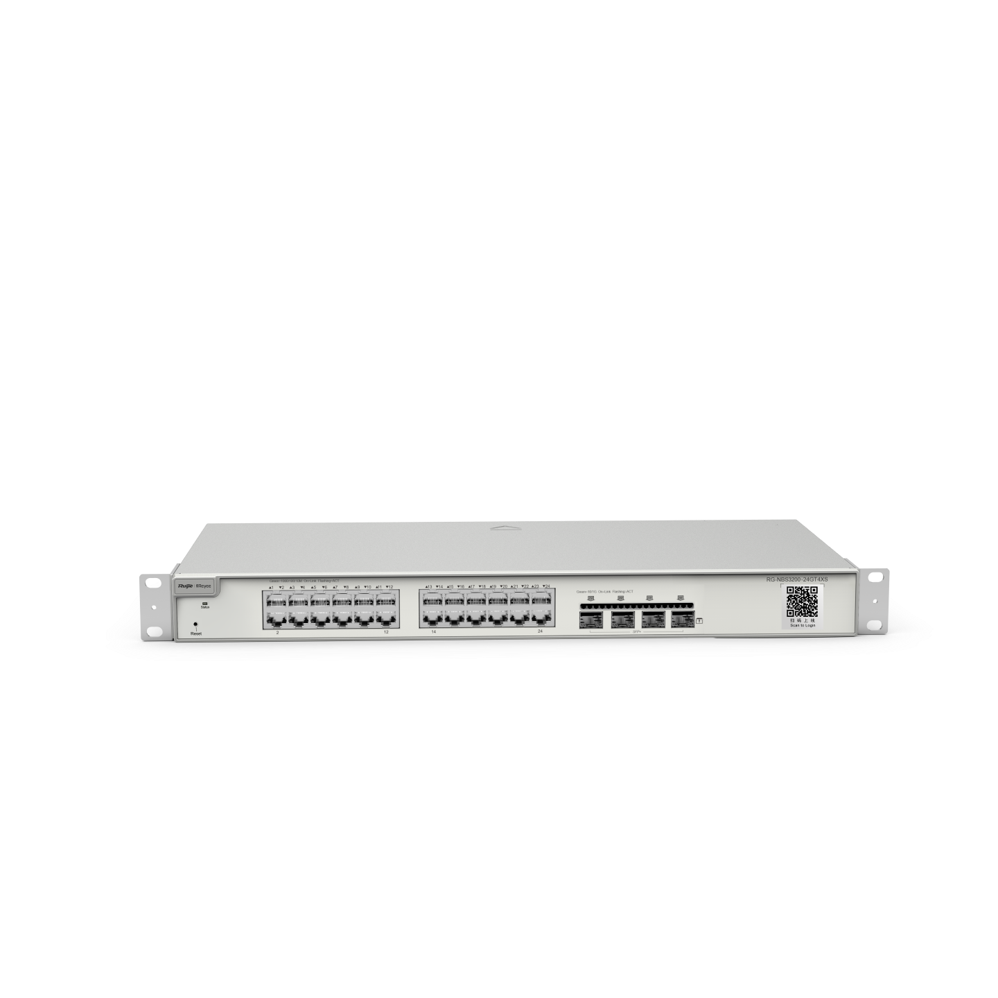 Ảnh minh họa RG-NBS3200-24GT4XS, Thiết bị chuyển mạch Gigabit lớp 2+ quản lý trên đám mây loại 24 cổng, 4 uplink SFP+ 1