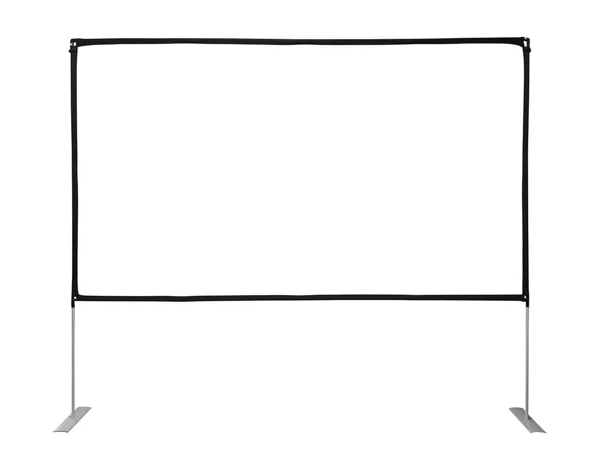 Ảnh minh họa Màn chiếu Elite Screens Yard Master Lite 125 inch OMS125HLITE – Màn khung di động siêu nhẹ 1