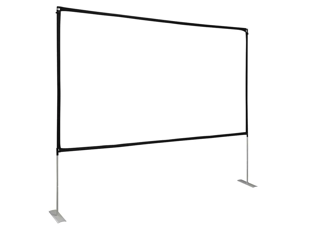 Ảnh minh họa Màn chiếu Elite Screens Yard Master Lite 125 inch OMS125HLITE – Màn khung di động siêu nhẹ 2