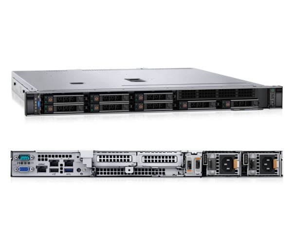 Ảnh minh họa Máy tính chủ DELL PowerEdge 450 (Intel® Xeon® Silver 4310 / 16GB RDIMM ECC / 1.2TBNLSAS/ DVDRW/ 2 x 800W / No OS/ 4 Yrs) 1