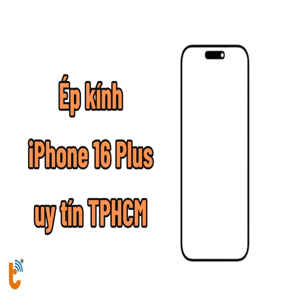 Ảnh minh họa Ép kính iPhone 16 Plus (A3290, A3082, A3289, A3291) 1