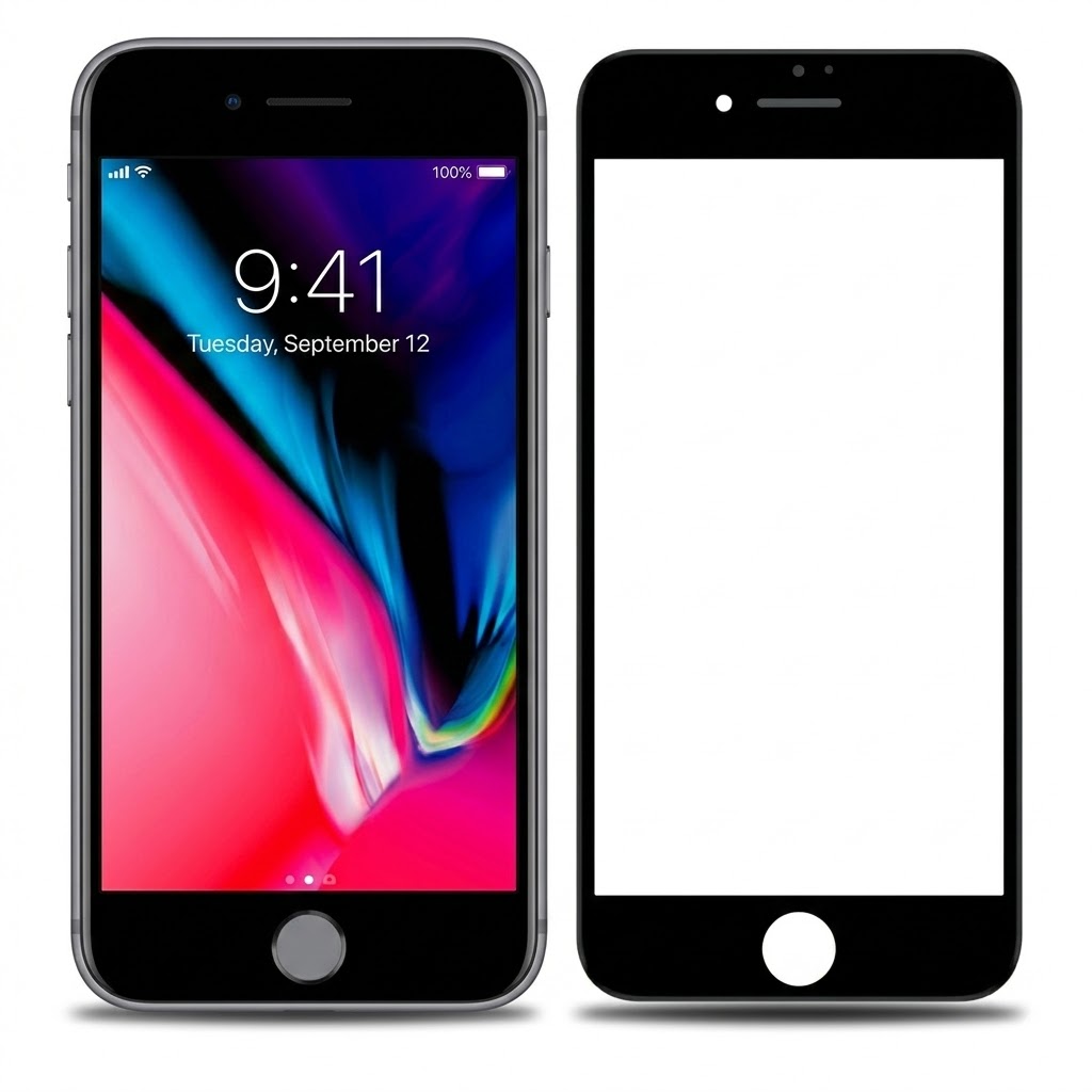 Ép kính iPhone 8
