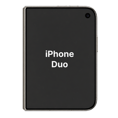  Ép kính màn hình ngoài iPhone Duo màu trắng chính hãng Feaglet 