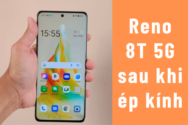 Ảnh minh họa Ép kính Reno 8T 5G | Reno 8 | Reno 8 Pro | Reno 8Z 1