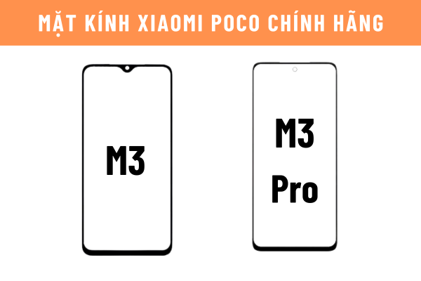 Ảnh minh họa Ép kính Xiaomi Poco M3 | M3 Pro 1