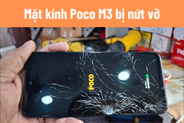 Ảnh minh họa Ép kính Xiaomi Poco M3 | M3 Pro 2