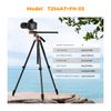 K&F Concept Fluid Head Video Tripod, Monopod T254A7+FH-03 KF09.137