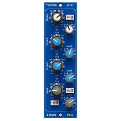  Equalizer Midas PARAMETRIC EQUALISER 512 V2, EQ 4 băng tần 